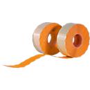 Etiketten für Preisauszeichner Kendo, 26 x 12 mm, permanent, leuchtorange, 1500 Etiketten je Rolle