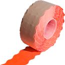 Etiketten, voor prijsetiketteerders, geel-oranje, 10 rollen