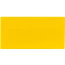 Etikettenhoes Label PLUS, magnetisch, 50x110, geel