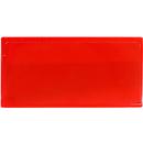 Etikettenhoes Label PLUS, magnetisch, 80x160, rood