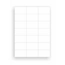 Etiquetas universais, 70,0 x 42,3 mm, adesivo permanente, 2100 unidades