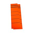 Étiquette pour classeur, largeur de tranche 60 mm, autocollant, 10 p., rouge