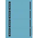 Étiquettes courtes pour classeurs LEITZ®, imprimable, largeur de tranche 80 mm, autocollant, 100 p., bleu