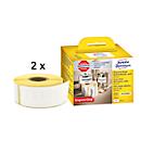 Étiquettes en rouleau Avery® Zweckform, compatibles avec DYMO® LabelWriter™ Series 300/400/450/4XL/Wireless, adhésif permanent, L 89 x H 25 mm, blanc, 700 pièces.