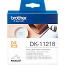 Étiquettes multifonctionnelles rondes DK-11218 Brother, Ø 24mm, 1000 p.