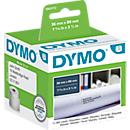 Étiquettes pour adresse LabelWriter DYMO, collage permanent, en papier, 89 x 36 mm, 1983172, 1 x 260 pièces, blanc