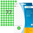 Étiquettes universelles HERMA 2235, points de repère autocollants, Ø 13 mm, adhésif permanent, 32 feuilles, papier, mat, vert