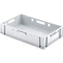 Euro Box Fleischkasten, lebensmittelecht, Inhalt 25,3 L, geschlossene Version, weiß