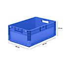 Euro Box Leichtbehälter ELB 6220, aus PP, Inhalt 43,7 L, ohne Deckel, blau