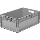 Euro Box Leichtbehälter ELB 6220, aus PP, Inhalt 43,7 L,ohne Deckel, grau