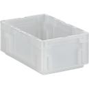 Euro Box série MF 3120, en PP, capacité 5,2 L, poignée sous le couvercle, translucide