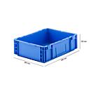 Euro Box Serie MF 4120, aus PP, Inhalt 10 L, Unterfassgriff, blau