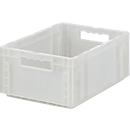 Euro Box serie MF 4170, gemaakt van PP, inhoud 14,6 liter, doorzichtig handvat