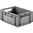 EURO formaat krat EF 4170, zonder deksel, 15,7 l, grijs