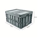 EURO-Maß Faltbox 8645 DS, grau