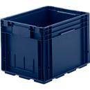 Eurobak R-KLT 4329, polypropeen, B 400 x D 300 x H 280 mm, tot 20 kg, donkerblauw