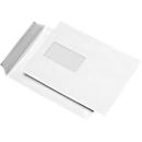 EUROKURVERT Verzendenveloppen, halfklevend, 90 g/ m², C5 229 x 162 mm, 500 stuks, wit