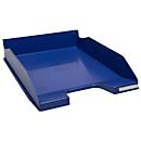 Exacompta BEE BLUE Combo-Midi brievenlade, voor A4+ documenten, stapelbaar, etikethouder, kunststof, marineblauw, 6 stuks