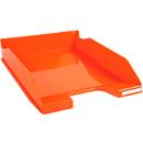 Exacompta Briefablage COMBO MIDI Iderama, A4+, Etikettenhalter, stapelbar, B 255 x T 346 x H 65 mm, Polystyrol, orange