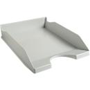 Exacompta Briefablage ECOTRAY Office, A4+, stapelbar, Blauer Engel, B 255 x T 345 x H 65 mm, Polystyrol, grau