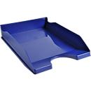 Exacompta Briefablage ECOTRAY Office, A4+, stapelbar, Blauer Engel, B 255 x T 345 x H 65 mm, Polystyrol, nachtblau