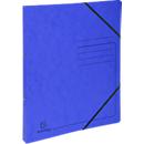 Exacompta classeur à anneaux, DIN A4, 2 anneaux ronds, largeur du dos 20 mm, bleu