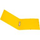 Exacompta classeur à anneaux, DIN A4, 2 anneaux ronds, largeur du dos 20 mm, jaune