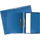 Exacompta hangmap, voor 2 x links nieten, gevouwen, uitzetvouw, organisatiedruk, Blauer Engel, recycled karton, blauw, 25 st.