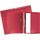 Exacompta hangmap, voor 2 x links nieten, gevouwen, uitzetvouw, organisatiedruk, Blauer Engel, recycled karton, rood, 25 st.