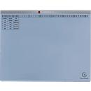 Exacompta hangmap, voor 2 x links nieten, gevouwen, uitzetvouw, organisatiedruk, Blue Angel, gerecycled karton, lichtblauw, 25 st.