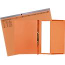 Exacompta hangmap, voor links nieten, gevouwen, expansievouw, organisatiedruk, Blue Angel, gerecycled karton, oranje, 25 st.