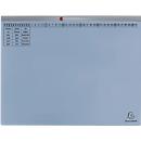 Exacompta hangmap, voor links nieten, gevouwen, uitzetvouw, organisatiedruk, Blue Angel, gerecycled karton, lichtblauw, 25 st.