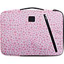 Exacompta Housse pour ordinateur portable Sleeve 13-14 pouces Liberty, rembourrée, protection des coins, poignée escamotable, poche avant, recyclée
