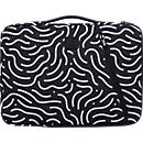 Exacompta Housse pour ordinateur portable Sleeve 13-14 pouces Moon, rembourrée, protection des coins, poignée escamotable, poche avant, recyclée