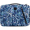 Exacompta Housse pour ordinateur portable Sleeve 13-14 pouces Veggie, rembourrée, protection des coins, poignée escamotable, poche avant, recyclée