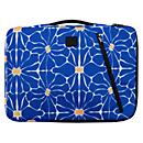 Exacompta Housse pour ordinateur portable Sleeve 15-16 pouces Flower, rembourrée avec protection des coins, poignée rétractable, 58% recyclé
