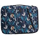 Exacompta Housse pour ordinateur portable Sleeve 15-16 pouces Savana, rembourrée avec protection des coins, poignée escamotable, 58% recyclé