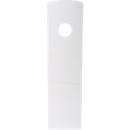 Exacompta Porte-revue Mag-Cube, A4+, en plastique recyclé, design scandinave, poignée robuste, 6 pièces, blanc