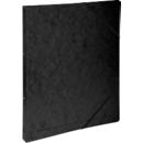 Exacompta ring binder, DIN A4, 2 round ring mechanism, back width 20 mm, black