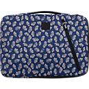 Exacompta Sacoche pour ordinateur portable Sleeve 13-14 pouces Zen, rembourrée, protection des coins, poignée escamotable, poche avant, recyclée