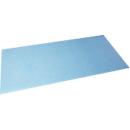 Exacompta Schreibunterlage BeeBlue, PU-Kunstleder, flexibel & rutschfest, abwischbar, B 400 x T 800 mm, himmelblau/marineblau