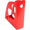 Exacompta Stehsammler ECOMAG Office, A4+, Rückenbreite 77 mm, Griffloch, Blauer Engel, T 248 x H 257 mm, Polystyrol, rot