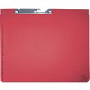 Exacompta zwenknietmachine, voor links of rechts nieten, gevouwen, rekbare zak, gerecycled karton, rood, 25 st.