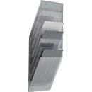 Expositor de folhetos Flexiboxx 6 DURABLE, 6 compartimentos, A4, vertical