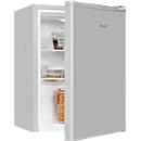 Exquisit Mini-Kühlschrank KB60-V-091E, 50 l, ohne Gefrierfach, 2 Ablagen, freistehend, grau