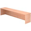 Extension de comptoir ULM, l. 1600 x P 320 x H 350 mm, coloris noyer