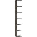 Extension element Pombal, for open cupboard Pombal, W 400 x 370 x H 2240 mm, concrete color