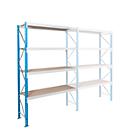 Extension module, Epsivol long span shelving, 4 levels, W 1800 x D 1000 x H 2500 mm