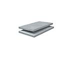 Extra legborden, voor insteekstellingen, B 600 x D 350 mm, gegalvaniseerd