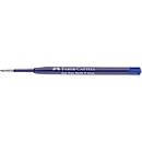 Faber-Castell Ersatz-Gelrollermine G2, Strichstärke 0,4 mm, Ø 0,7 mm, Schreibfarbe blau, dokumentenecht, mit Metallspitze, Kunststoff, 10 Stück